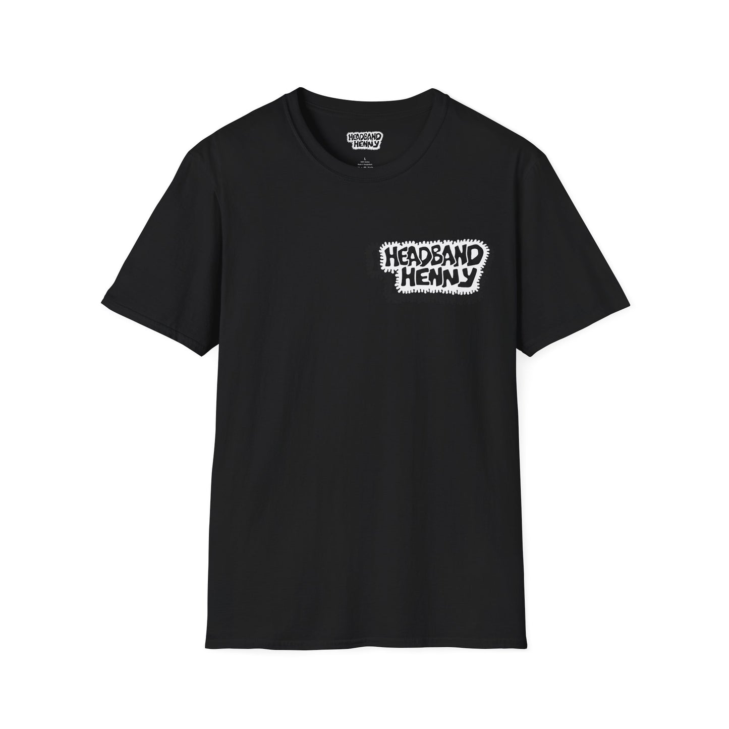 Headband Henny Graphic Tee (Yellow + Black)